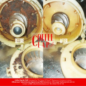 Jura® coffer machine in Lao - cleaning service