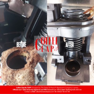 Jura® coffer machine in Lao - cleaning service