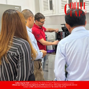 Jura® coffer machine in Lao - Training