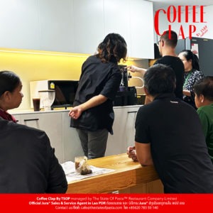 Jura® coffer machine in Lao - Training